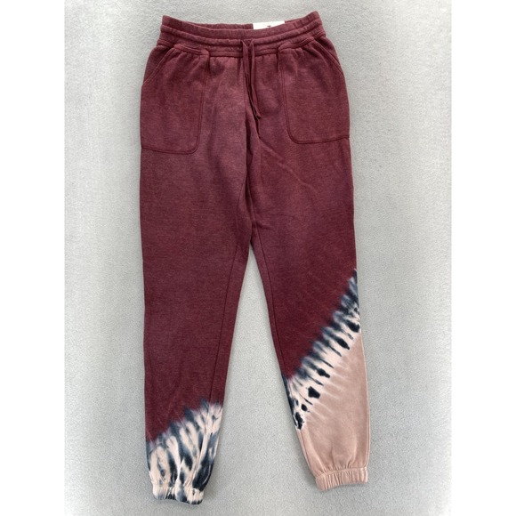 Maurices Pants - Maurices Jogger Pants Womens Small Tie Dye Fleece Pocket Loungewear Pajama Loung